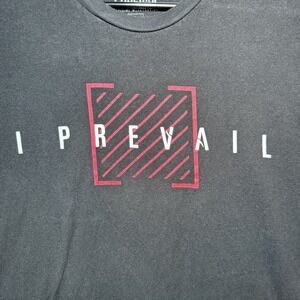 I Prevail Band Tour Promo T-Shirt Size L Trauma Metalcore Metal Hardcore 2019